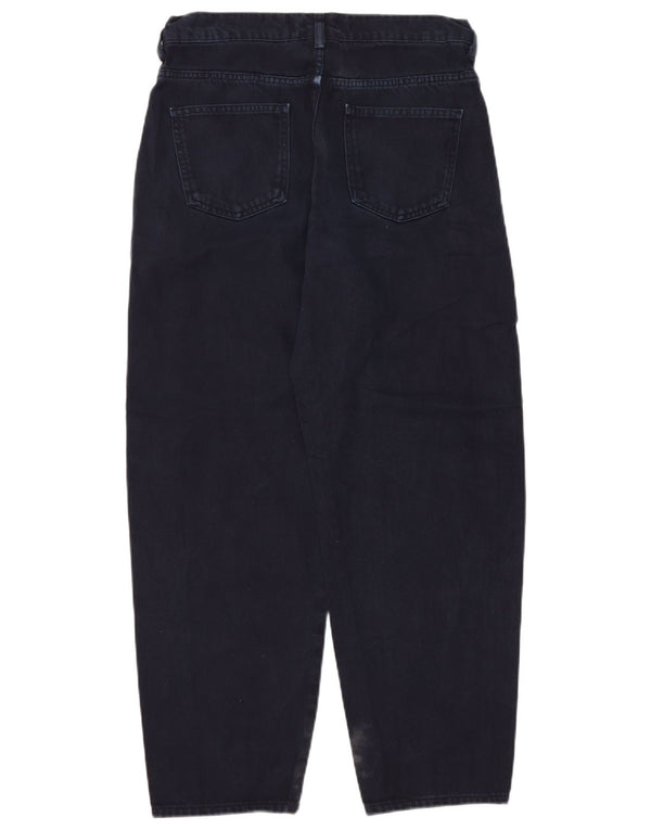 Blugi conici pentru femei Zara EU 38 Mici W28 L30 Bleumarin