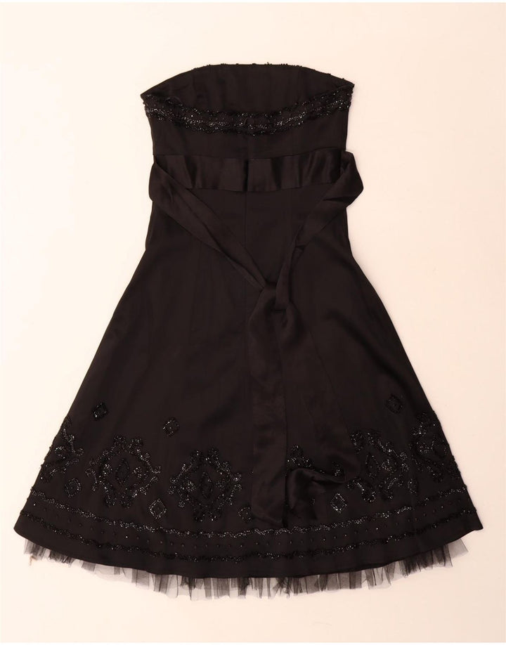Rochie fără bretele pentru femei Warehouse UK 8 Small Black Acetat