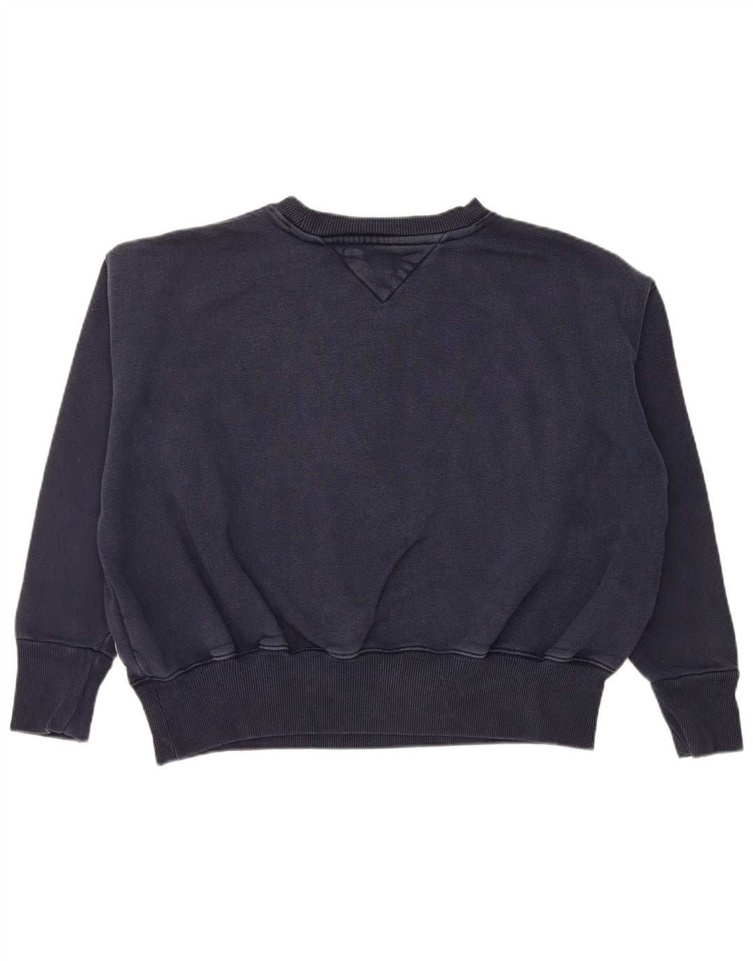 Pulover de hanorac grafic Tommy Hilfiger pentru femei UK 14 Medium Bleumarin