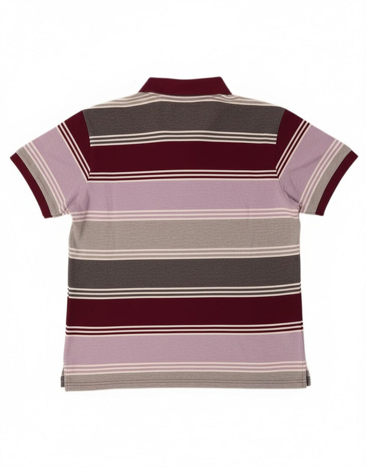 Cămașă polo pentru bărbați Kappa, bumbac cu dungi multicolore