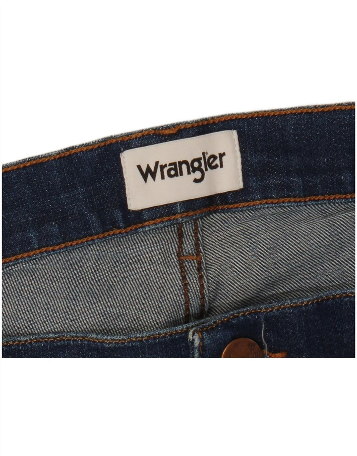 Blugi drepti pentru bărbați Wrangler W47 L28 bleumarin