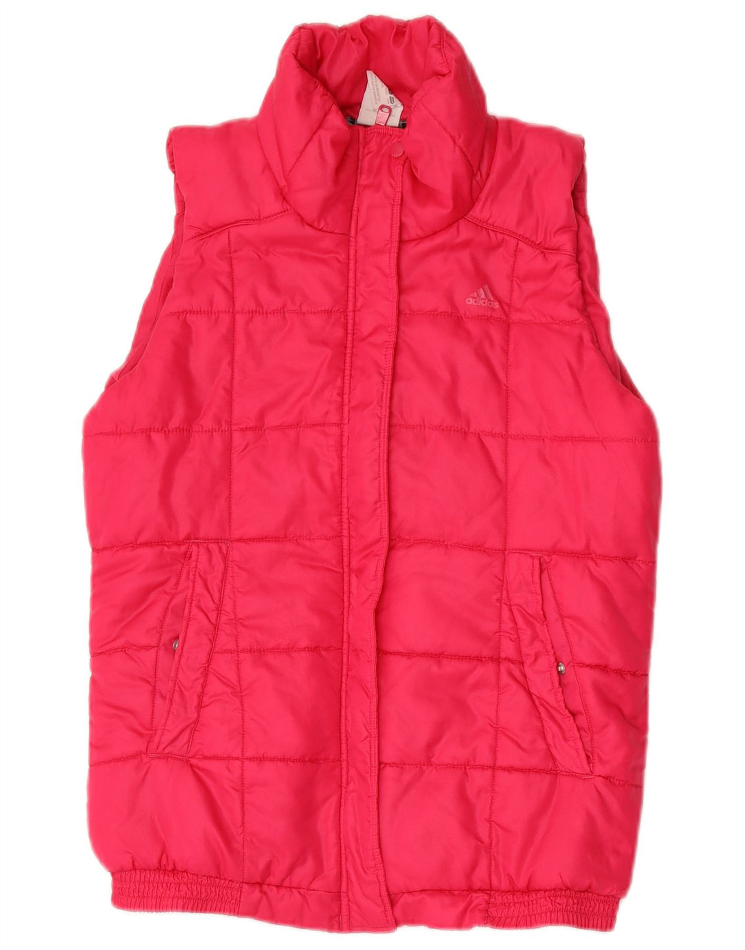 Gilet căptușit pentru femei Adidas UK 12/14 Medium Pink Poliester