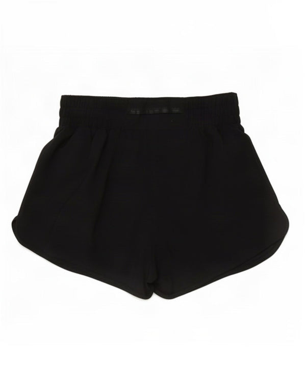 Pantaloni scurți sport Nike Dri Fit pentru femei UK 8 Small Negru Poliester