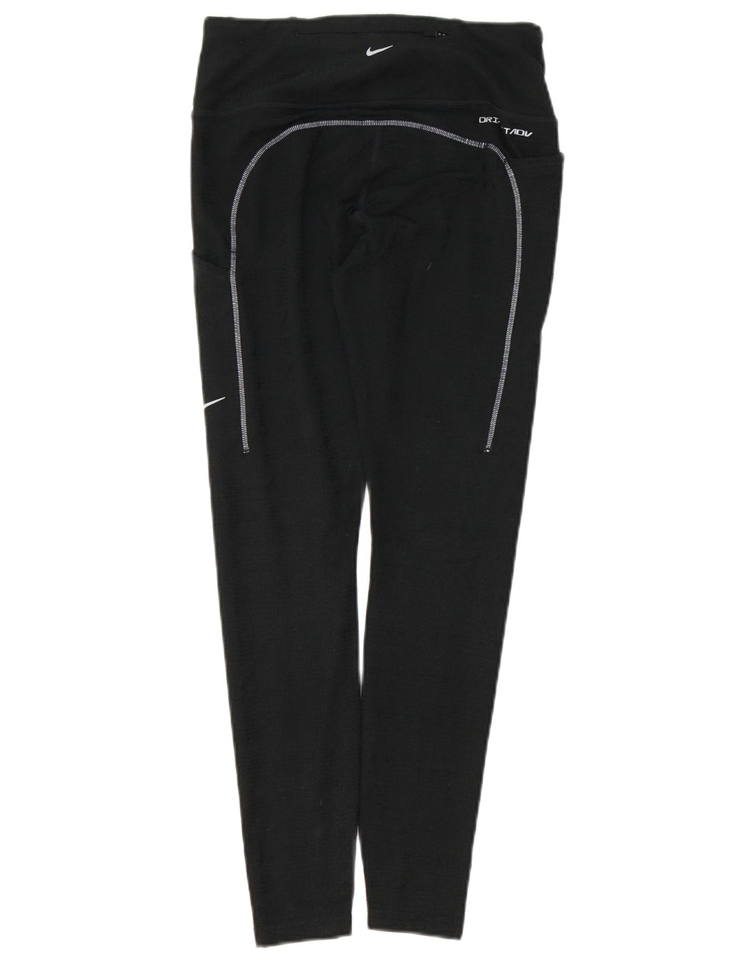 Leggings Nike Dri Fit pentru femei UK 14 Poliester mediu negru