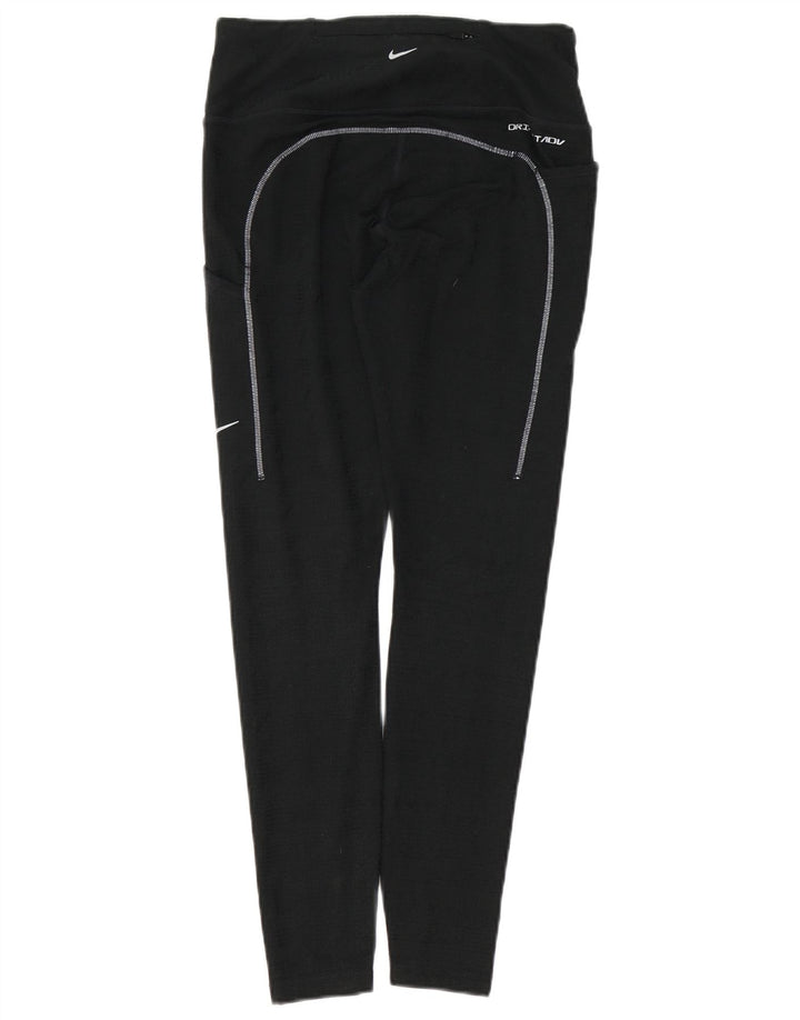 Leggings Nike Dri Fit pentru femei UK 14 Poliester mediu negru