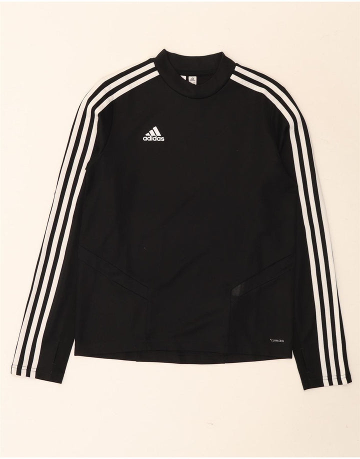ADIDAS Climacool Top mânecă lungă pentru băieți 11-12 ani poliester negru
