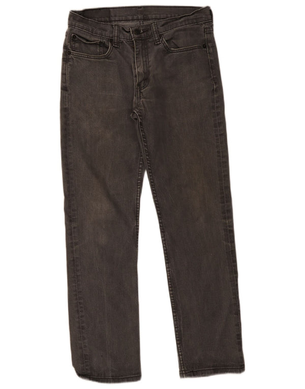 Blugi drepti pentru bărbați Levi's 514 W31 L28 bumbac gri