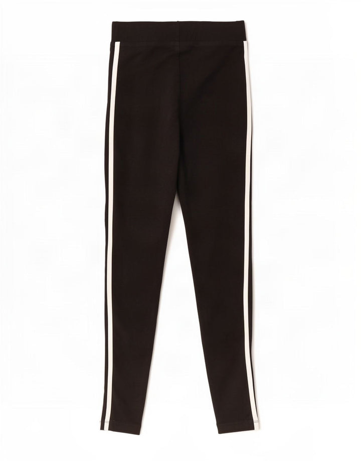 Leggings pentru femei Adidas UK 8 Small Black Bumbac