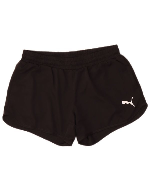 Pantaloni scurti sport Puma pentru femei UK 12 Medium Black