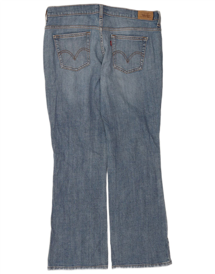 Blugi Levi's pentru femei 515 Bootcut US 12 Large W32 L30 Blue Bumbac