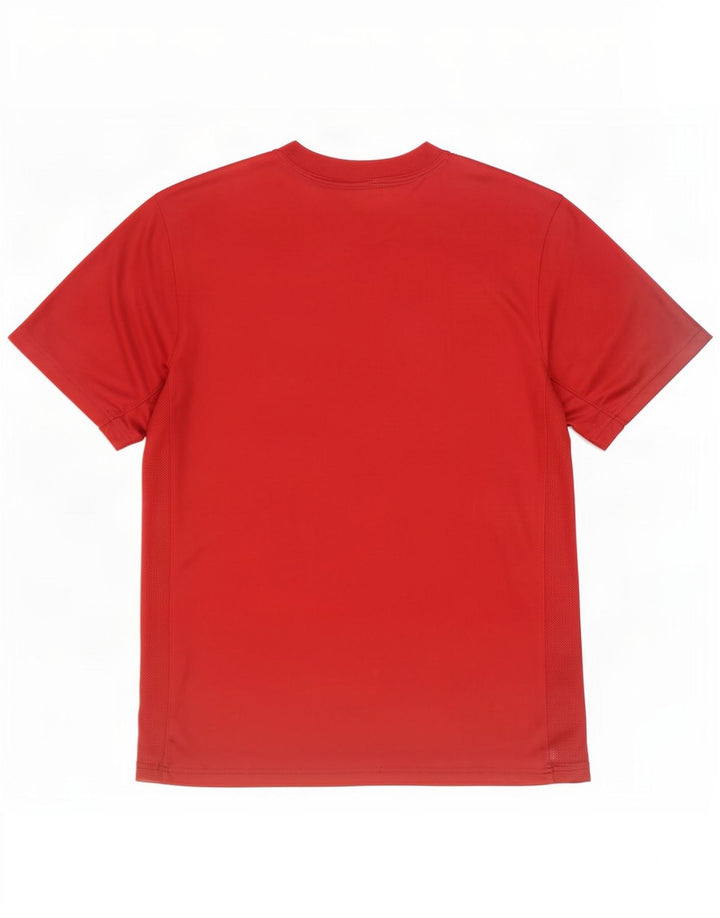 Tricou Nike Dri Fit pentru bărbați Top mare din poliester roșu
