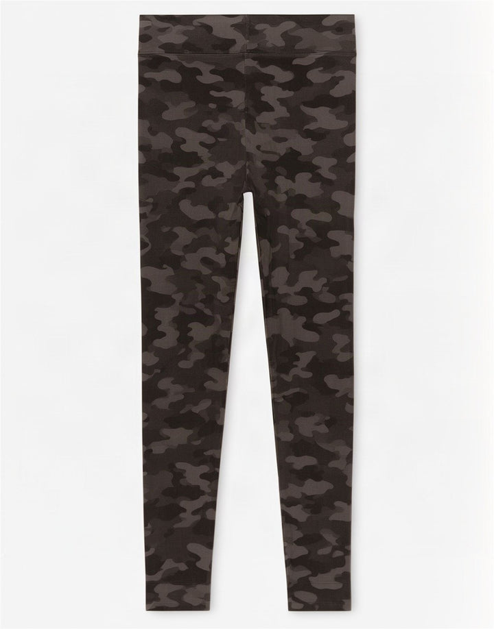 Leggings pentru femei Marks & Spencer UK 12, viscoză de camuflaj, gri mediu