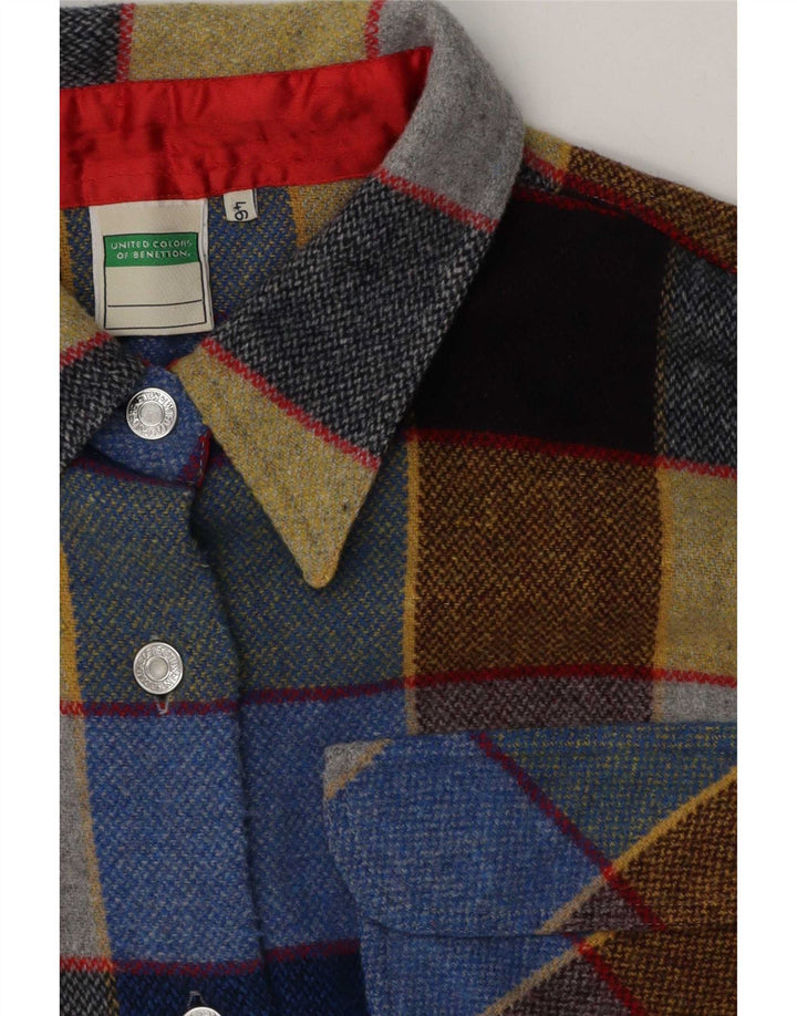 Cămașă Benetton pentru damă Cămașă loose-fit IT 46, mare, multicoloră