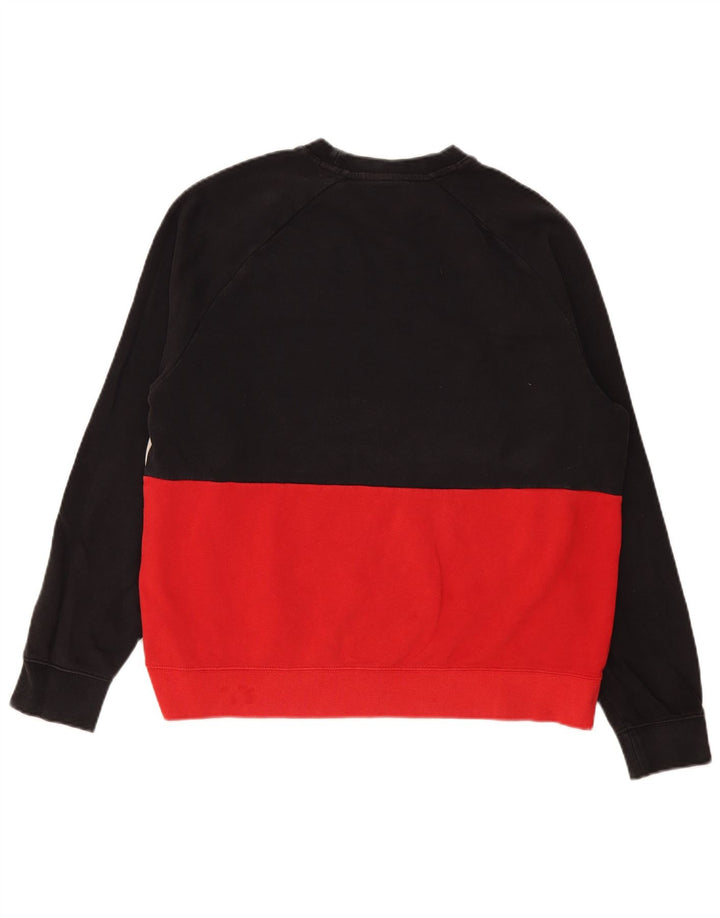 Hanorac grafic pentru bărbați Nike Pulover mediu multicolor din bumbac color bloc