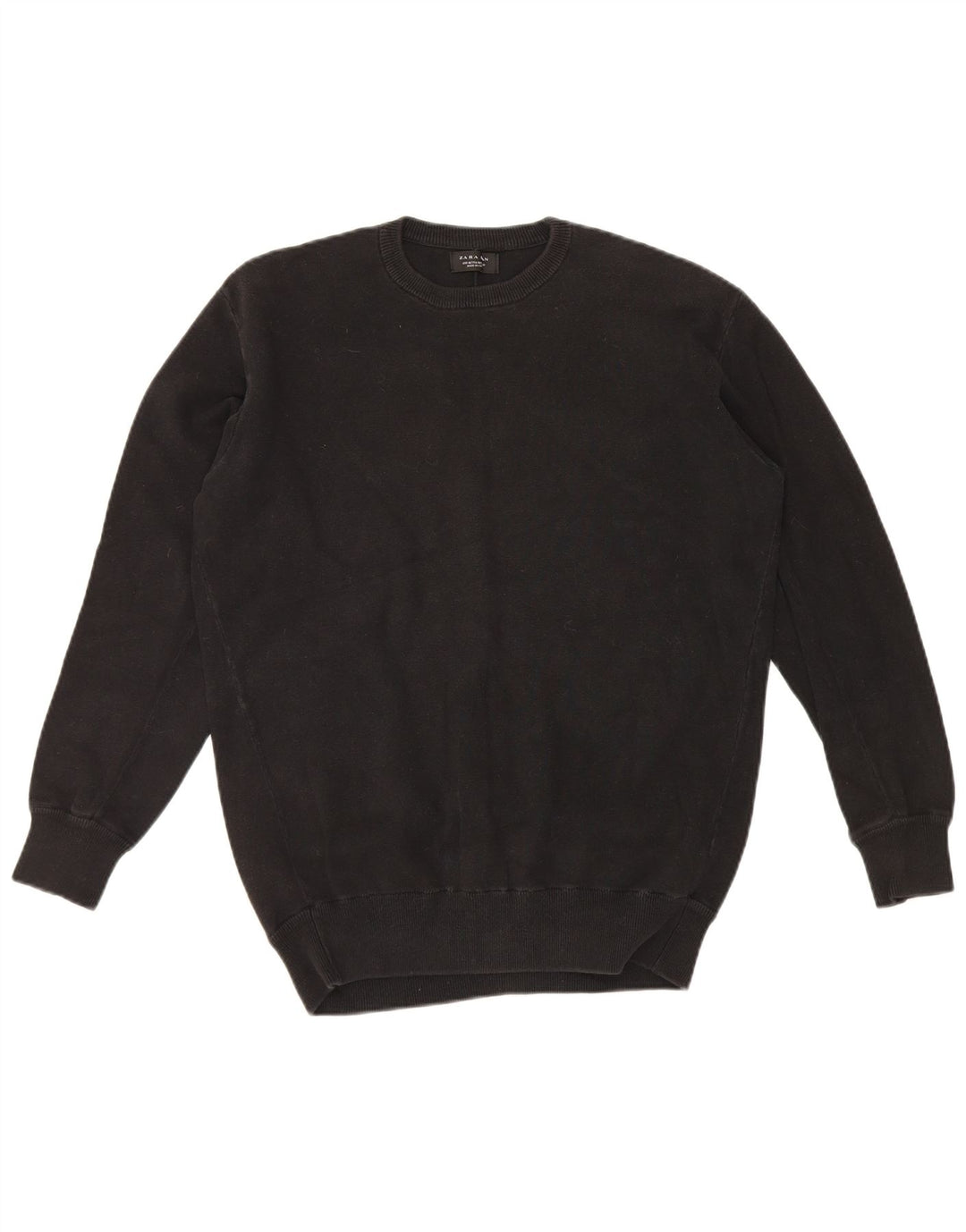 Pulover pentru bărbați Zara Medium Negru