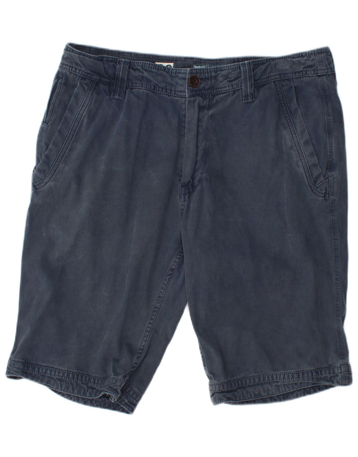 Pantaloni scurți chino pentru bărbați Fat Face W36 mari, albastru, bumbac