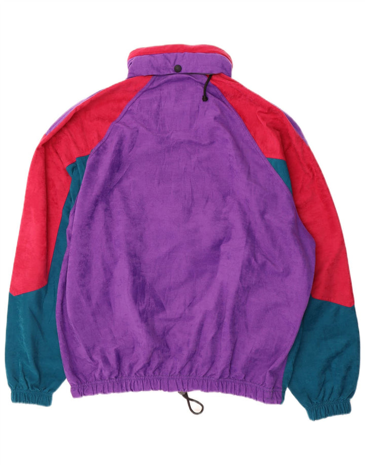 Pulover cu glugă pentru bărbați No Limits Trening complet 2XL Violet Colorblock
