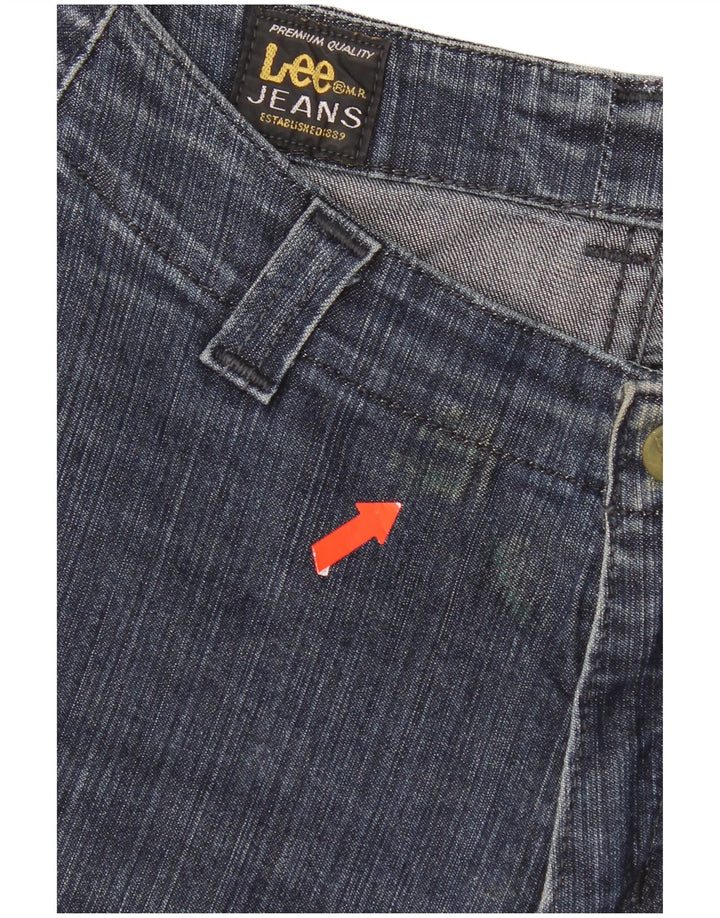 Blugi evazați pentru femei Lee W26 L32 albaștri