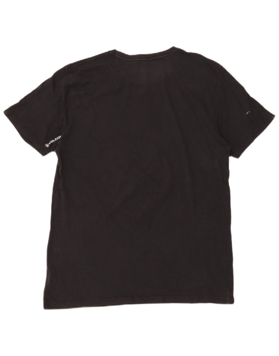 Tricou grafic pentru bărbați Volcom Top mare din bumbac negru