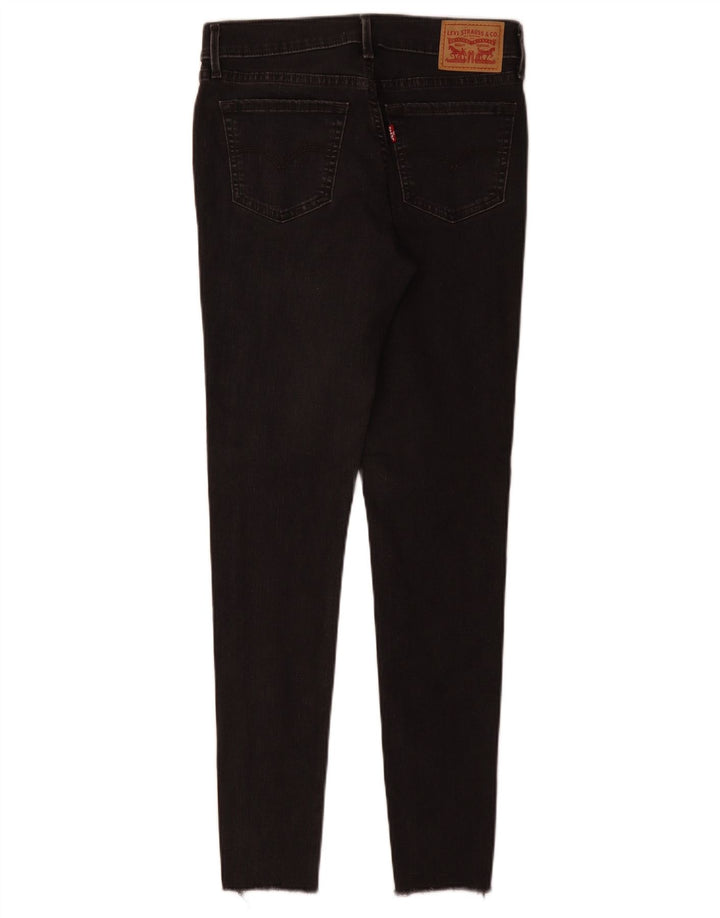 Blugi Levi's 710 Super Skinny pentru femei W28 L31 negri