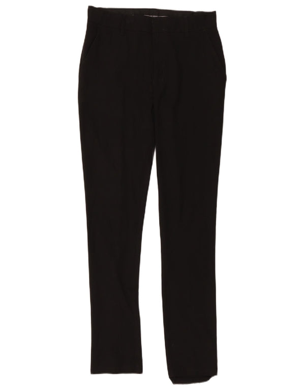 Marks & Spencer Pantaloni subțiri pentru băieți 13-14 ani L30 L30 Poliester negru