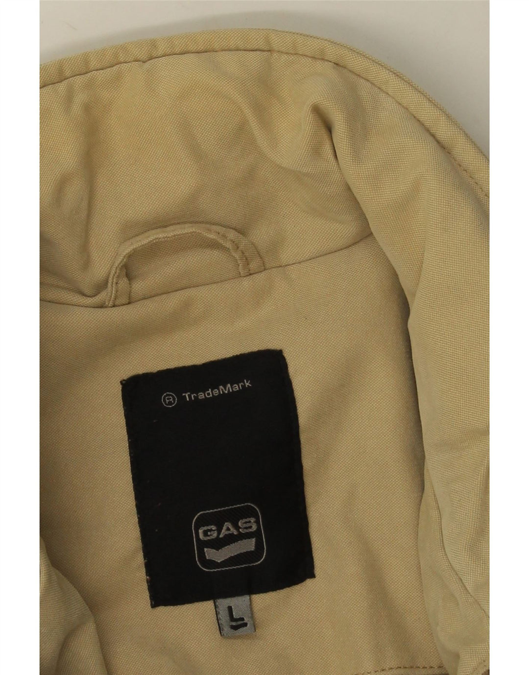 Gas Jachetă pentru bărbați, UK 40, mare, bej, bumbac