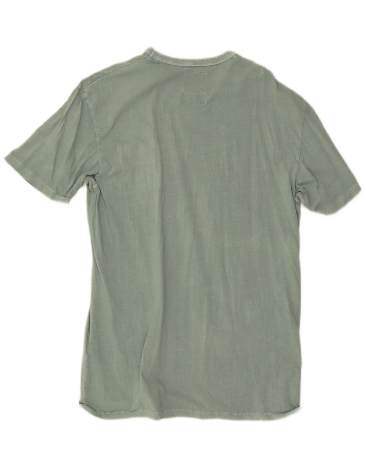 Tricou Superdry pentru bărbați Top mare din bumbac verde