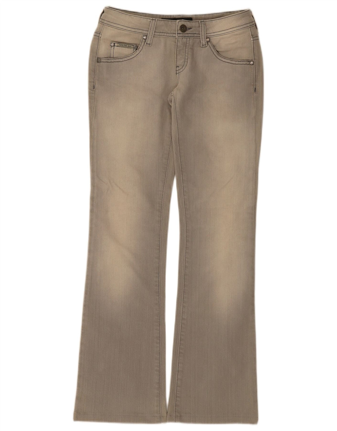 Blugi Bootcut Calvin Klein pentru femei W26 L30 bumbac gri