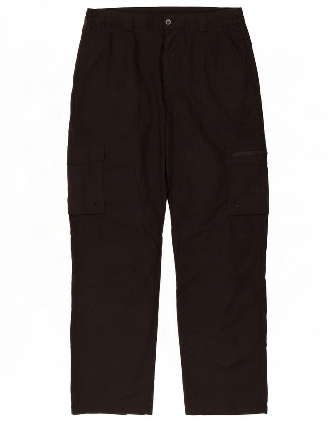 Pantaloni cargo drepti pentru bărbați Mountain Warehouse L38 L29 Poliester negru