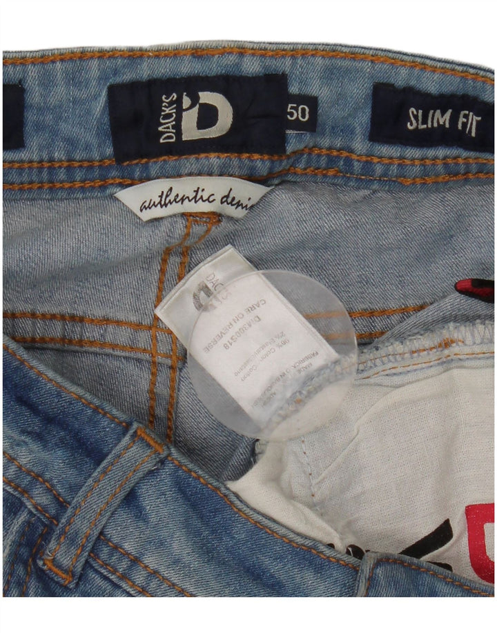 Blugi subțiri de damă Dack's W32 L30 bumbac albastru