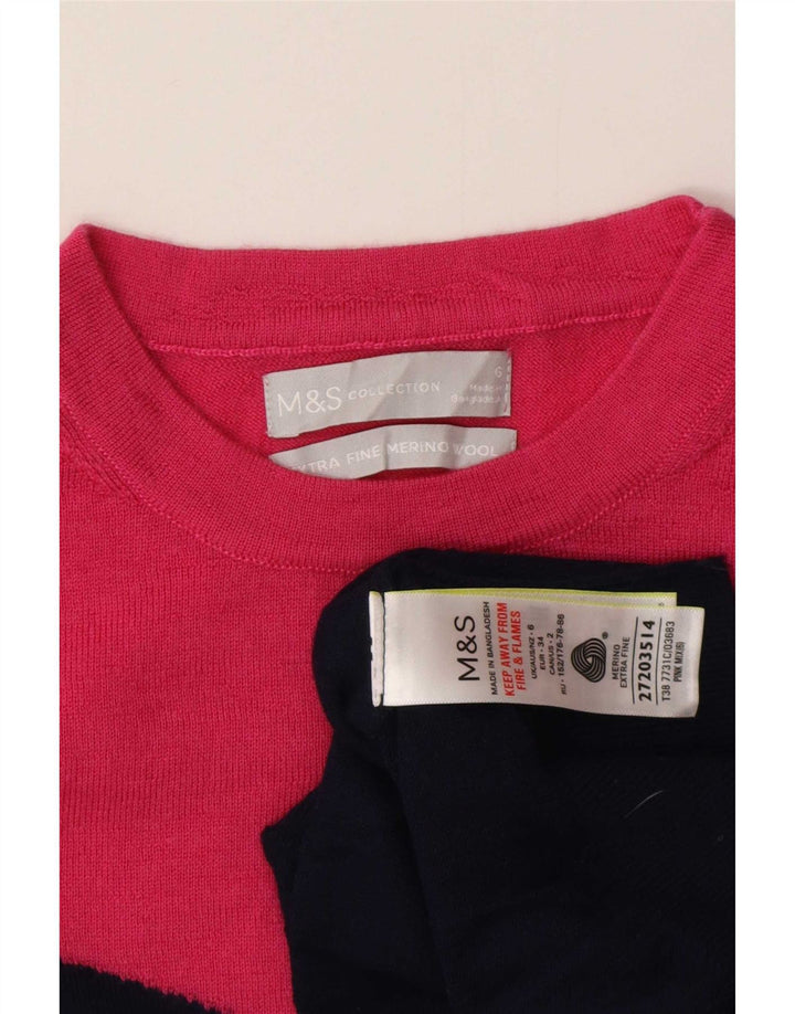 Pulover pentru femei Marks & Spencer cu decolteu triplu UK 6 XS Multicolor