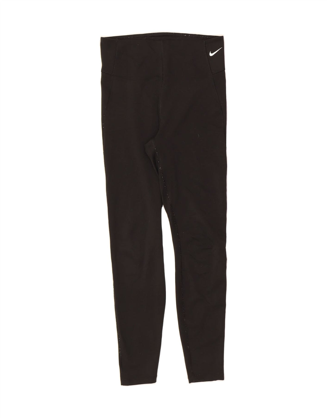 NIKE Womens Dri Fit Leggings UK 12 Medium  Black Vintage Nike and Second-Hand Nike from Messina Hembry 