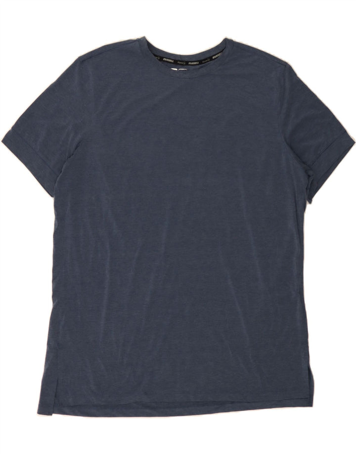 RUSSELL ATHLETIC Mens T-Shirt Top XL Navy Blue Polyester Vintage Russell Athletic and Second-Hand Russell Athletic from Messina Hembry 
