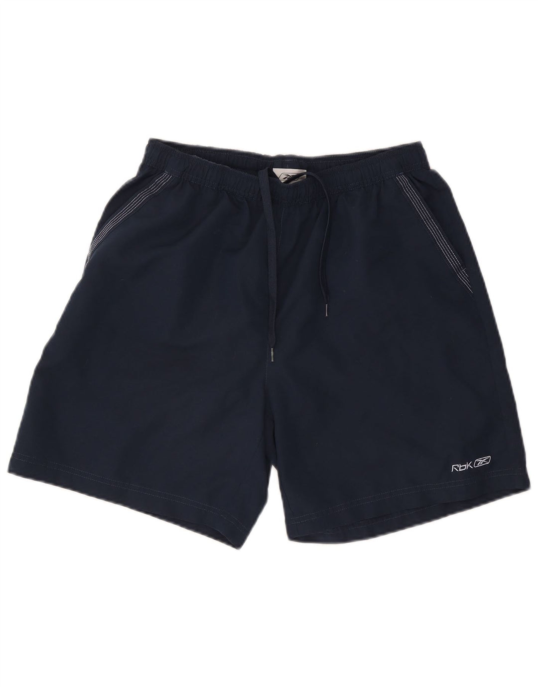 Pantaloni scurți sport Reebok pentru bărbați, mari, albastru, poliester