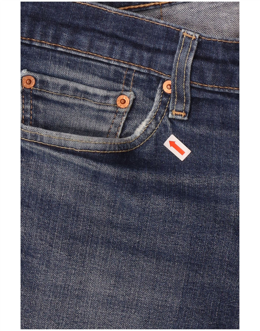 Pantaloni scurți Levi's 511 Slim Fit din denim W32, bumbac albastru mediu