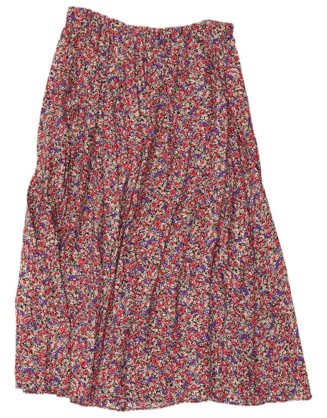 Fustă în formă de A pentru femei Zara, mare W32, multicoloră, florală