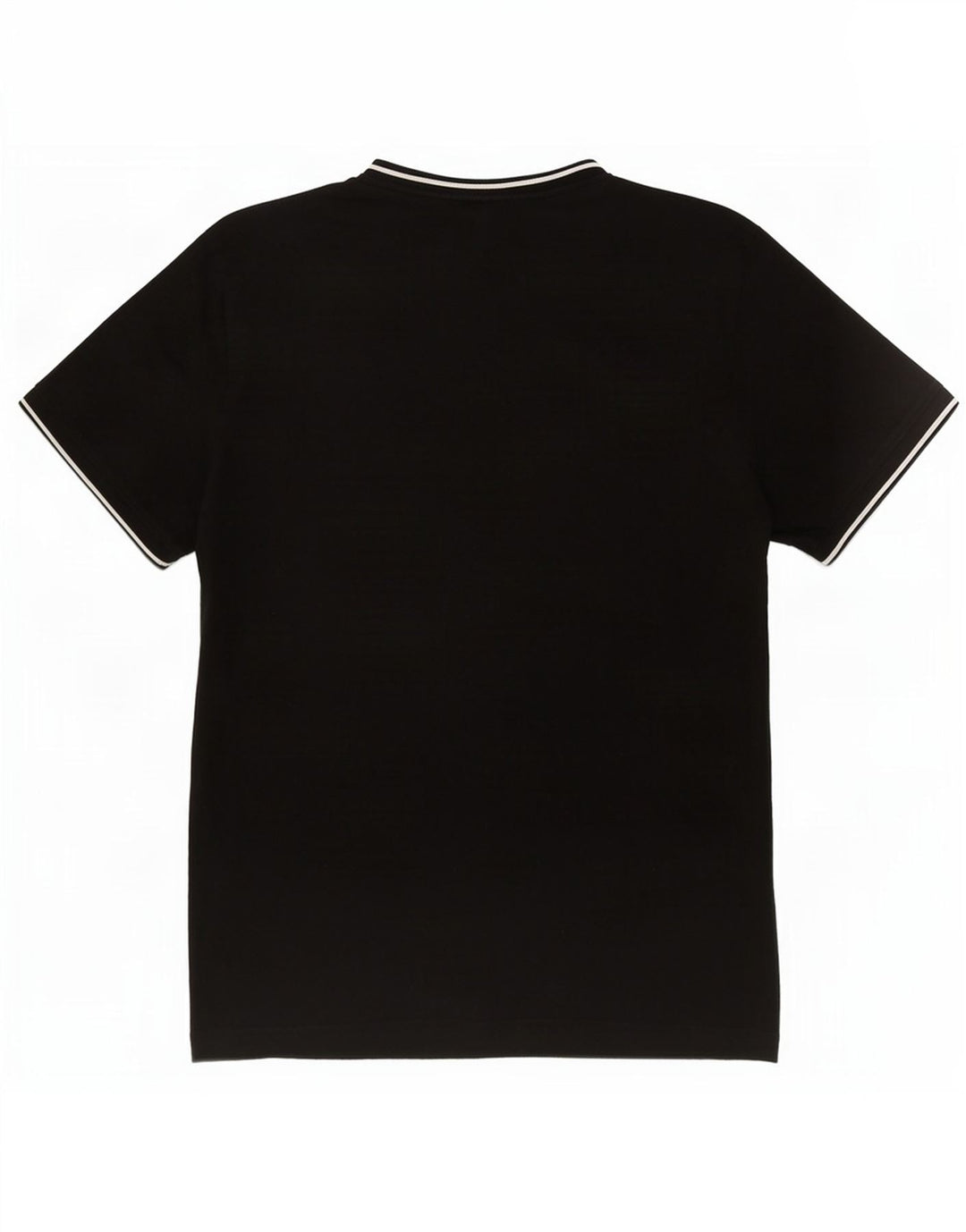 Fred Perry Tricou Bărbați Top Mediu Negru Bumbac