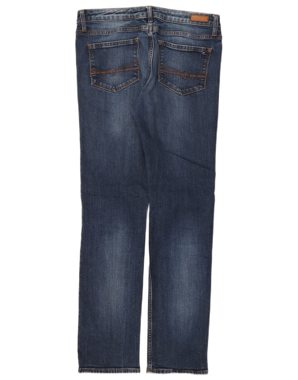 Blugi drepti Tommy Hilfiger Roma RW pentru femei W30 L32 bumbac bleumarin