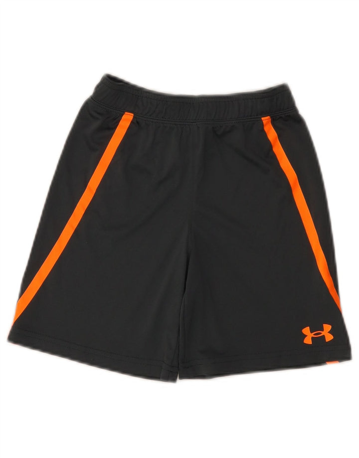 Pantaloni scurți sport Under Armour pentru băieți 5-6 ani poliester gri