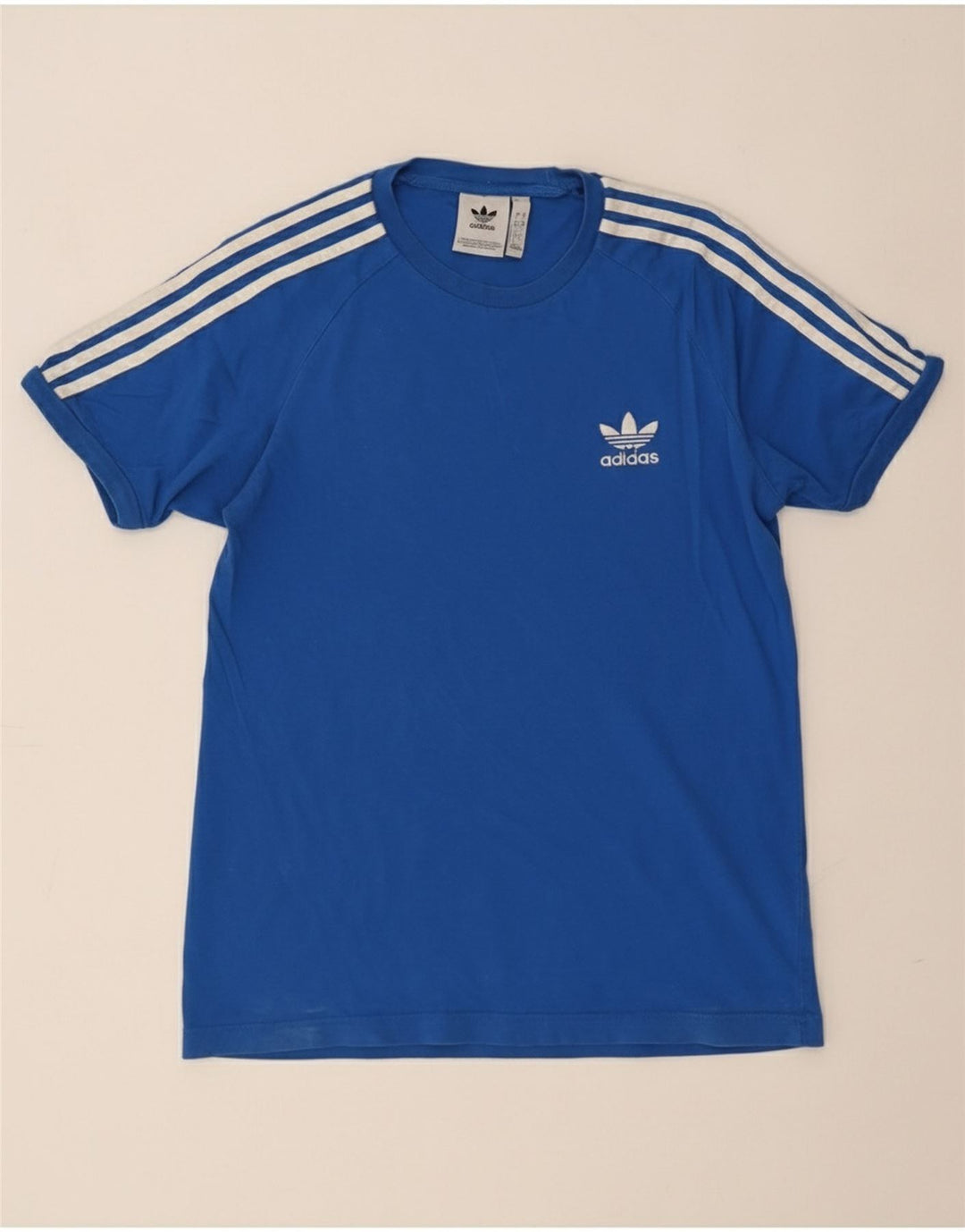Tricou pentru bărbați Adidas Top mic, albastru, bumbac