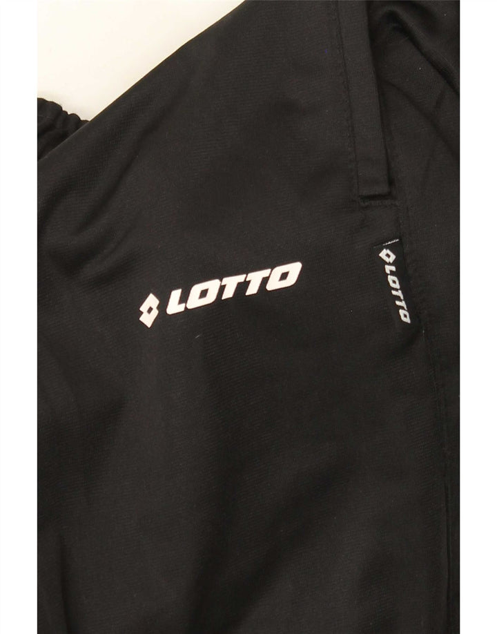 Pantaloni de trening pentru femei Lotto Joggeri UK 16 Poliester negru mare