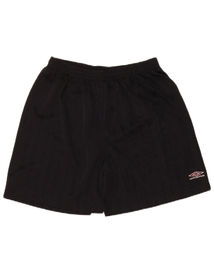 UMBRO Pantaloni scurți sport pentru bărbați, mari, negru, în dungi