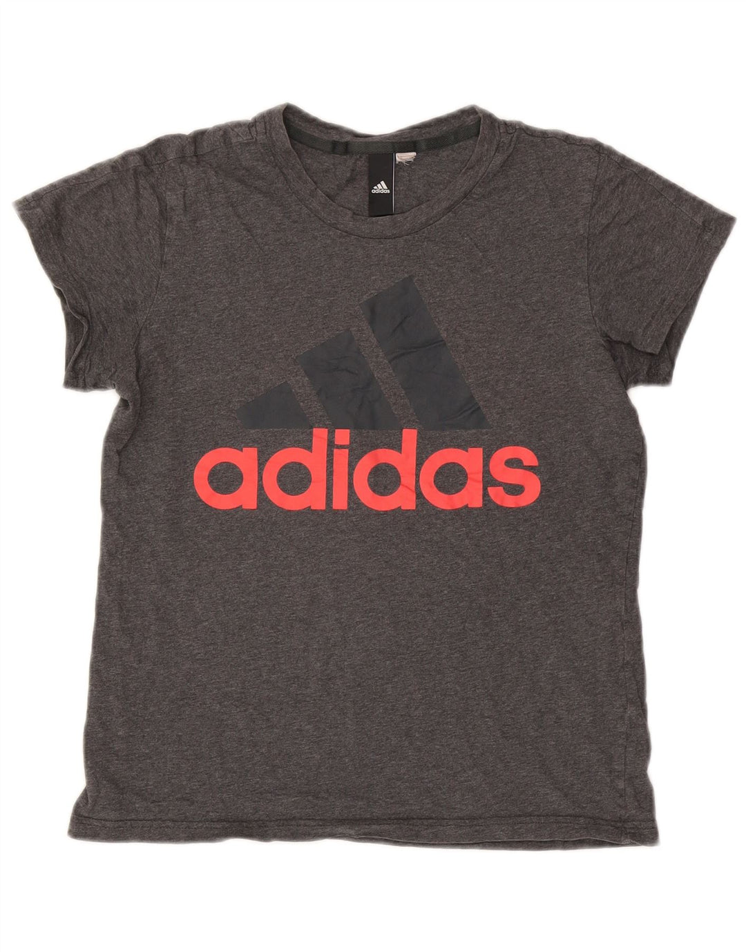 Tricou grafic Adidas pentru femei Top UK 10 Small Gri