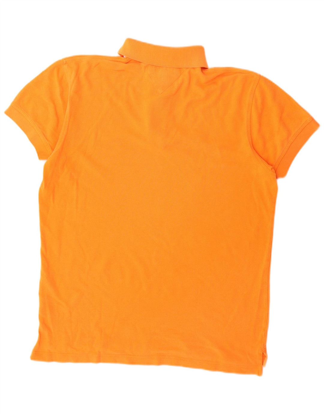 Tricou polo Tommy Hilfiger pentru bărbați, bumbac portocaliu mic
