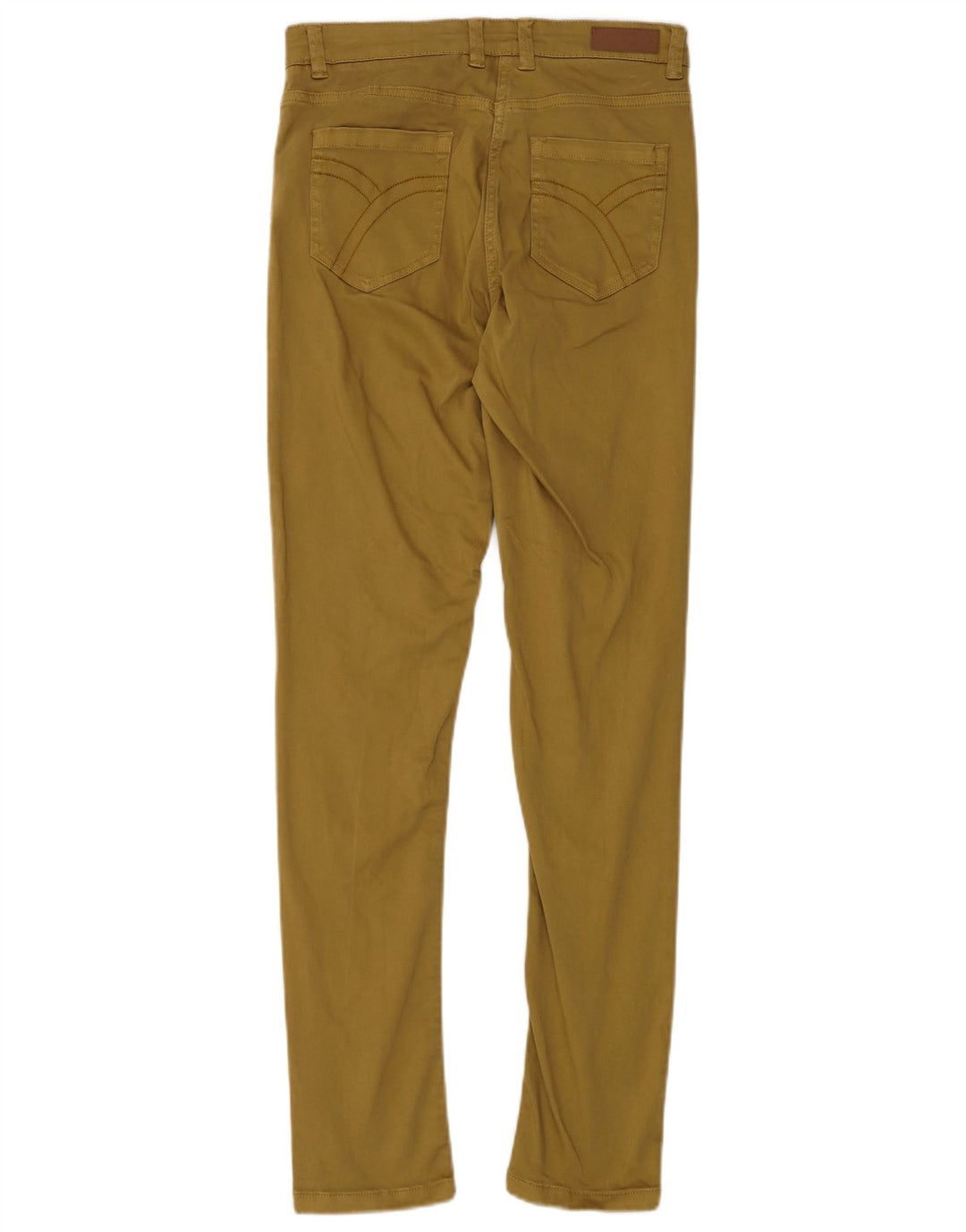 DACK'S Pantaloni slim casual pentru femei IT 44 Medium L30 L30 Kaki Bumbac