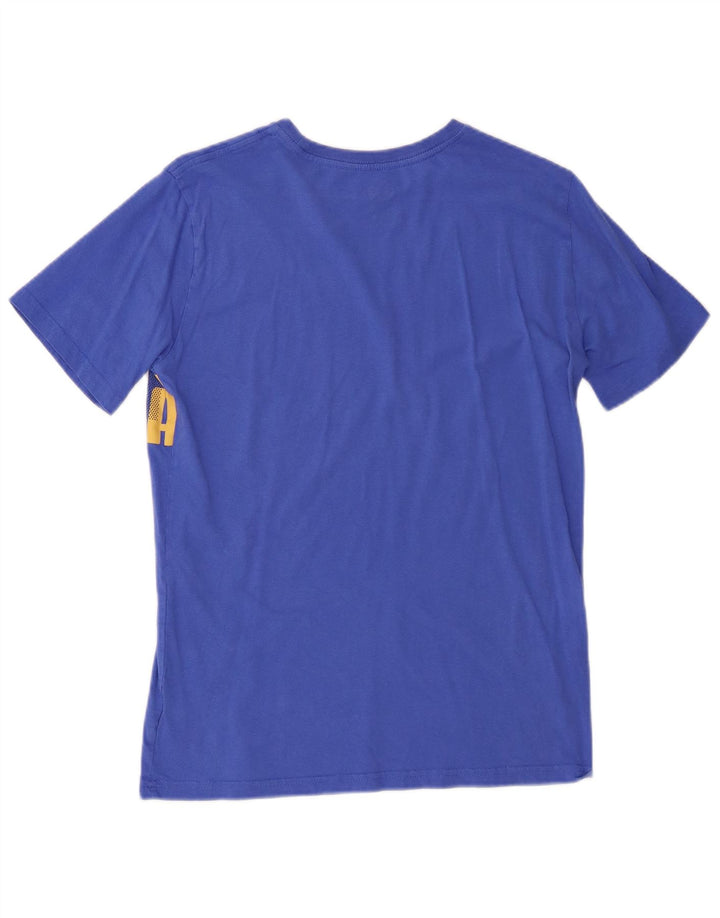 Tricou grafic Puma Băieți Top 15-16 Ani XL Bumbac Albastru