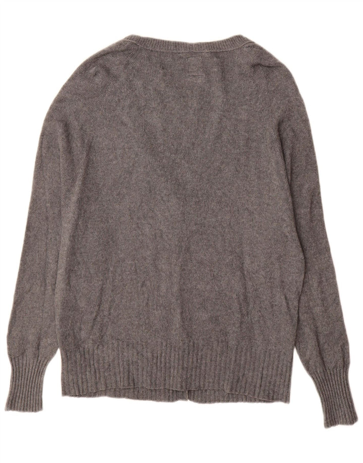 MURPHY & NYE Pulover cardigan pentru femei UK 18 XL Viscoză gri