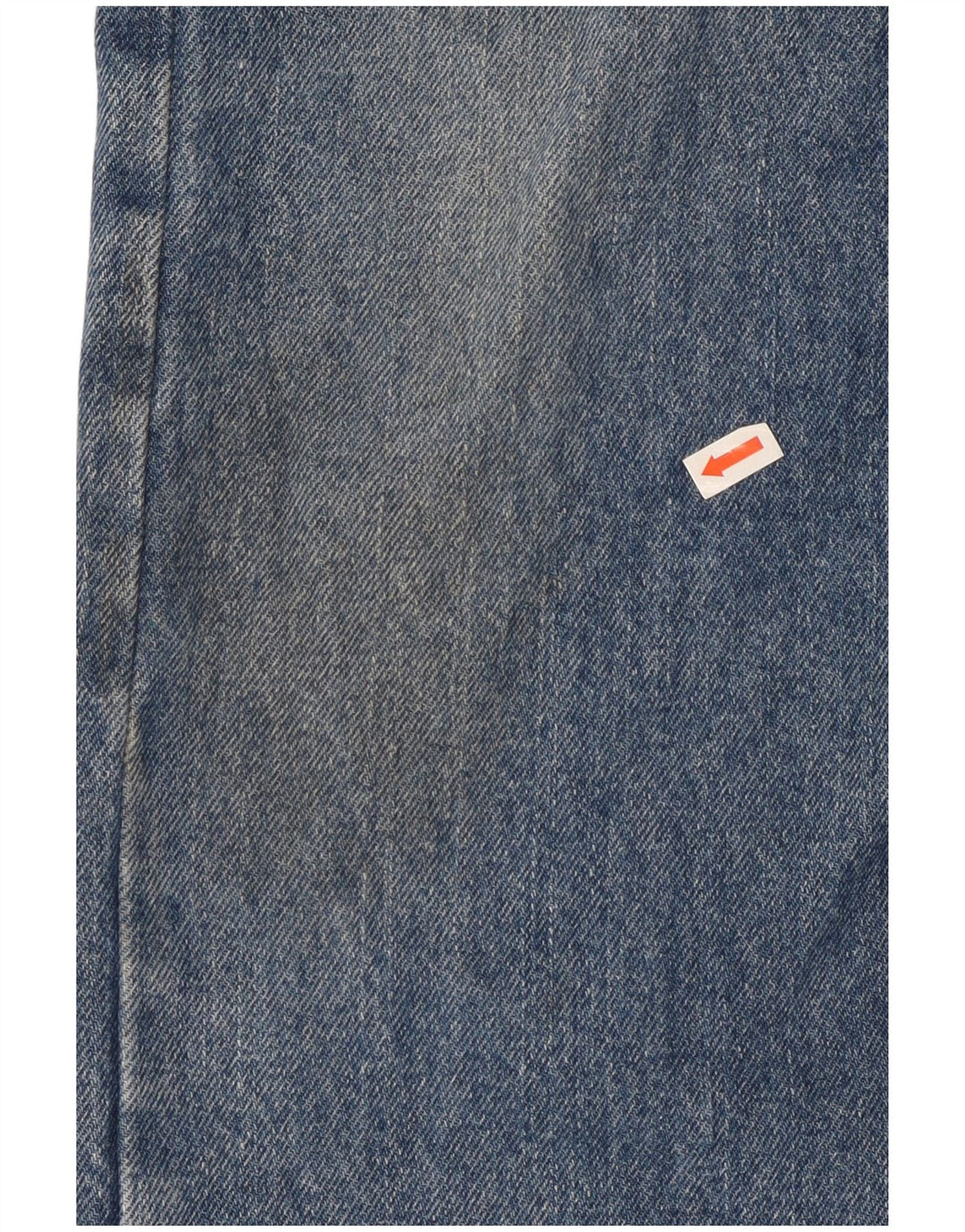 Blugi drepti pentru bărbați Wrangler W38 L26 Bumbac albastru