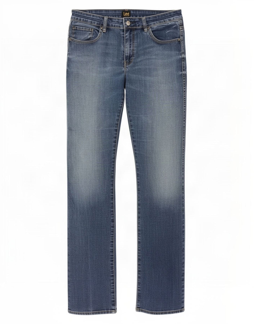 Blugi Bootcut Lee pentru femei US 13 Large W32 L33 Blue Bumbac