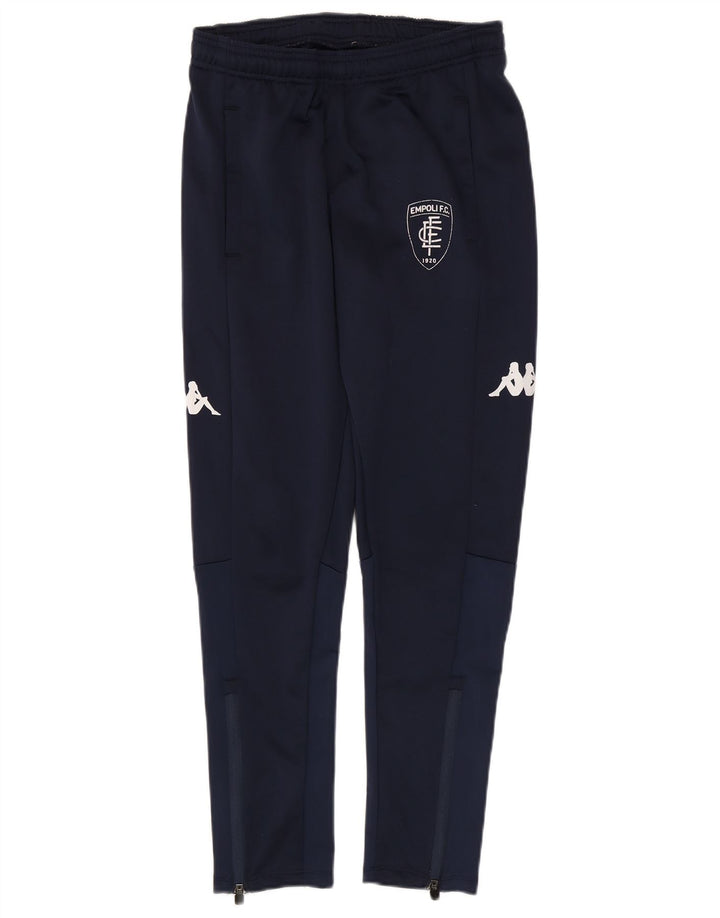 Pantaloni de trening cu grafică pentru bărbați Kappa, poliester, albastru mic